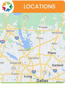 Locations of Northstar Joint and Spine in Plano TX and Denton TX